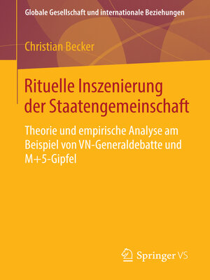 cover image of Rituelle Inszenierung der Staatengemeinschaft